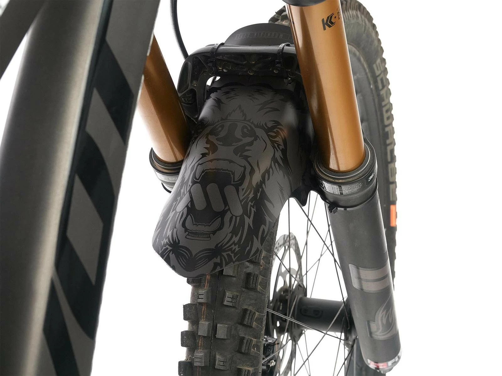 All-mountain-style AMS Garde Boue Avant Bear Mud Guard – Image 3