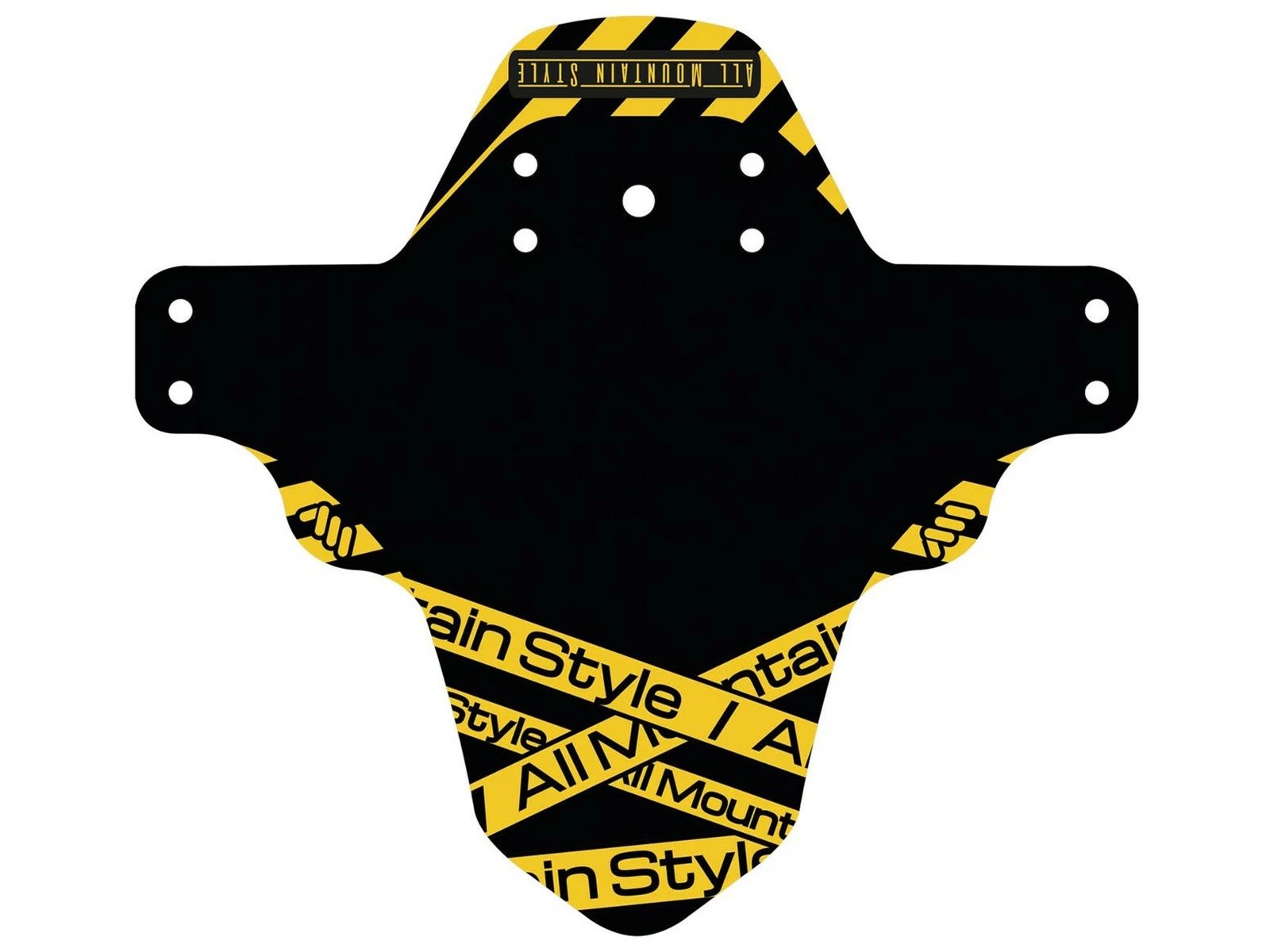 All-mountain-style AMS Garde Boue Avant Toxic Jaune – Image 2