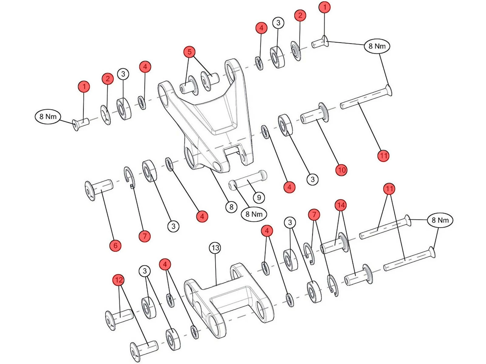 BMC Kit De Boulons N°19 Pour Speedfox 222965 – Image 2