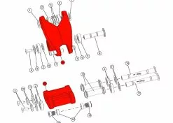 BMC Kit De Liaison Fourstroke 01 Carbon/black Anodized 301733