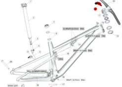BMC Levier De Tige Télescopique Autodrop - 30004135