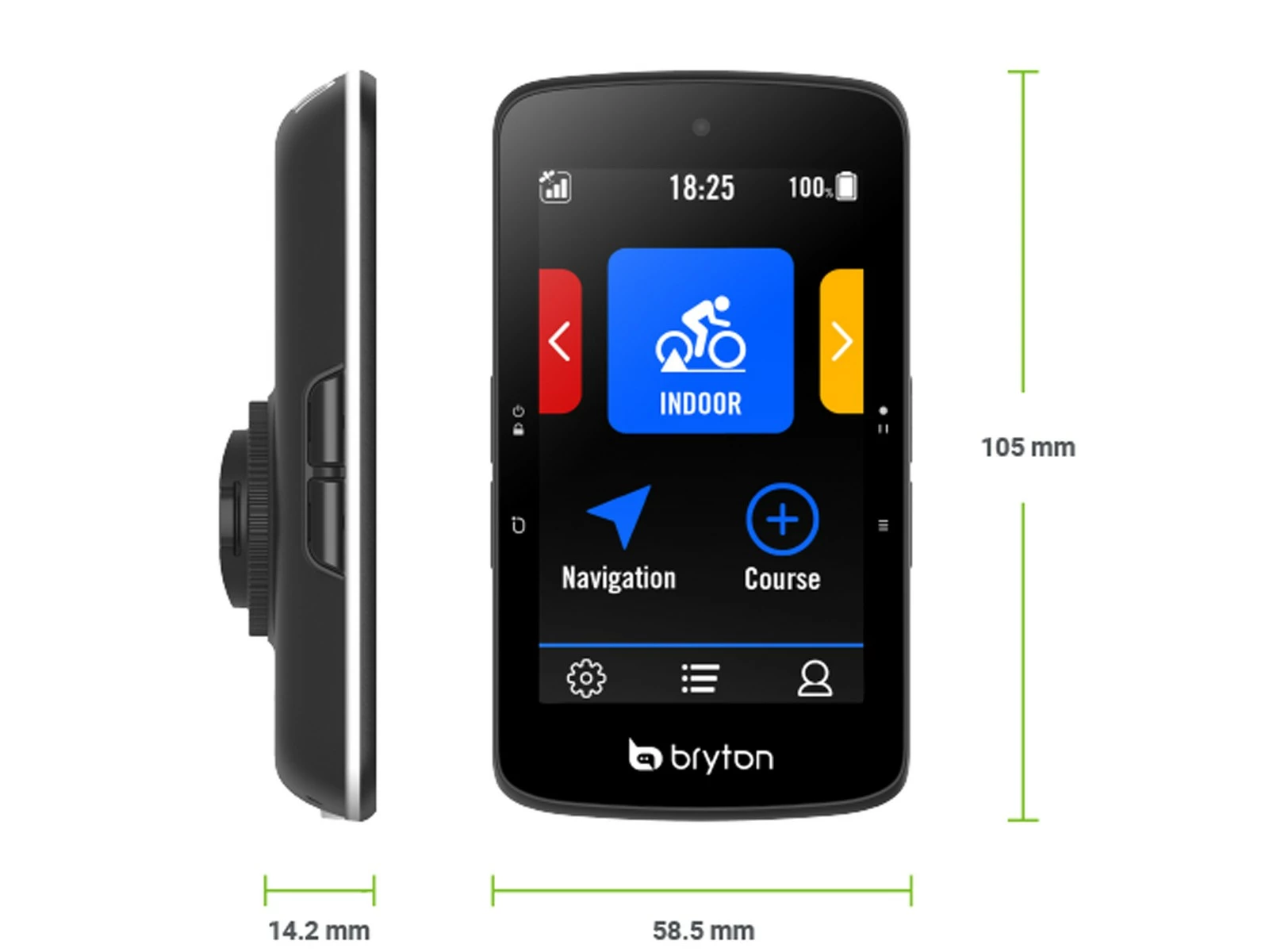 BRYTON GPS Rider S800T Capteurs De Fréquence, Cadence Et Vitesse – Image 2