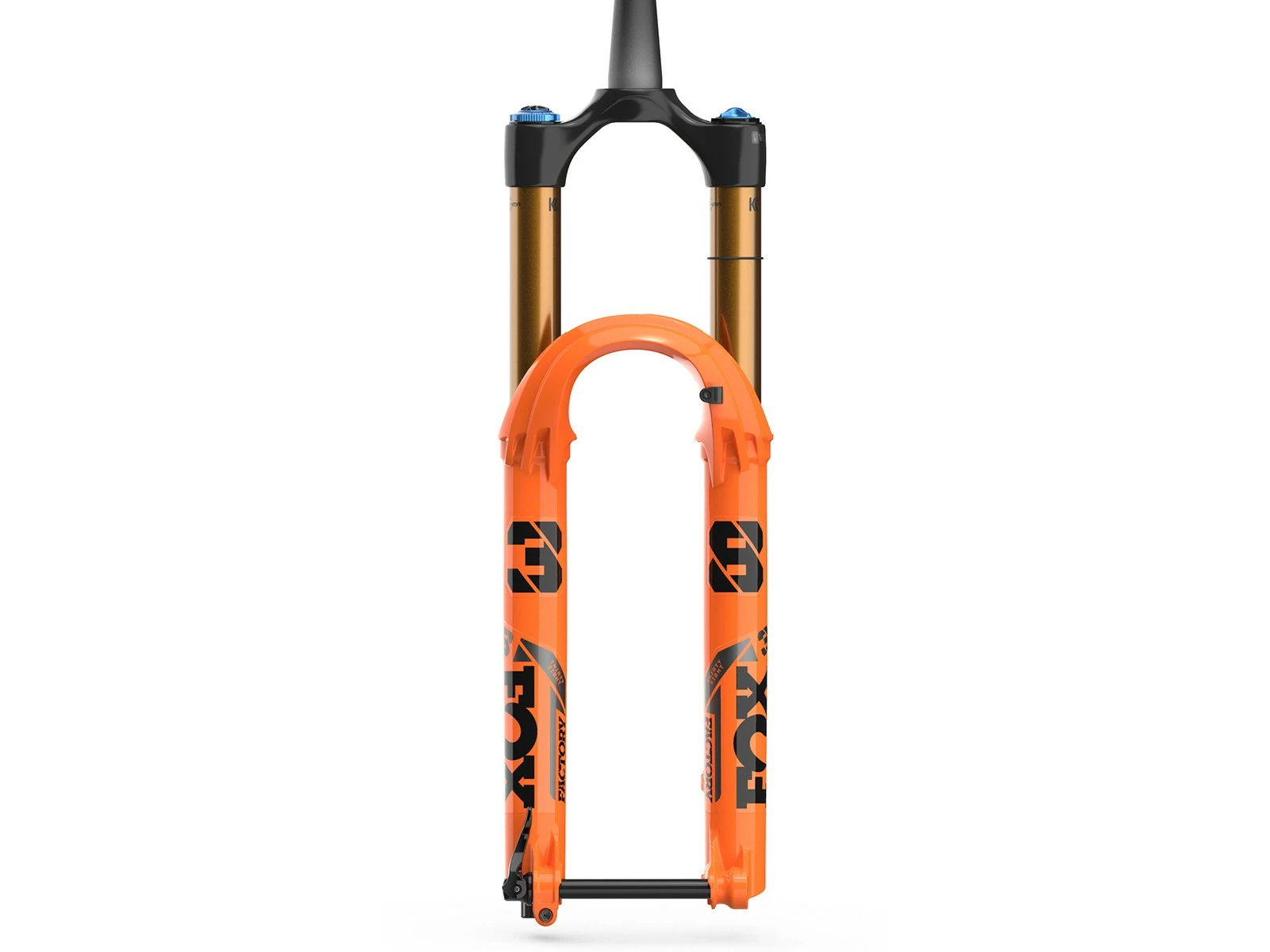 FOX Factory Fourche 38 Float 27.5" 170 Grip 2 Hi/Low Comp/Reb Orange 15QRx110 BOOST Conique Déport 44mm 2023 – Image 2