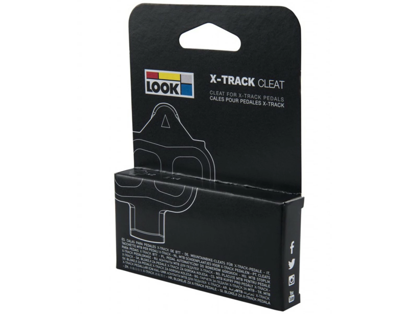 LOOK Paire De Cales X-Track Cleat Easy / Geo Trekking â Image 2