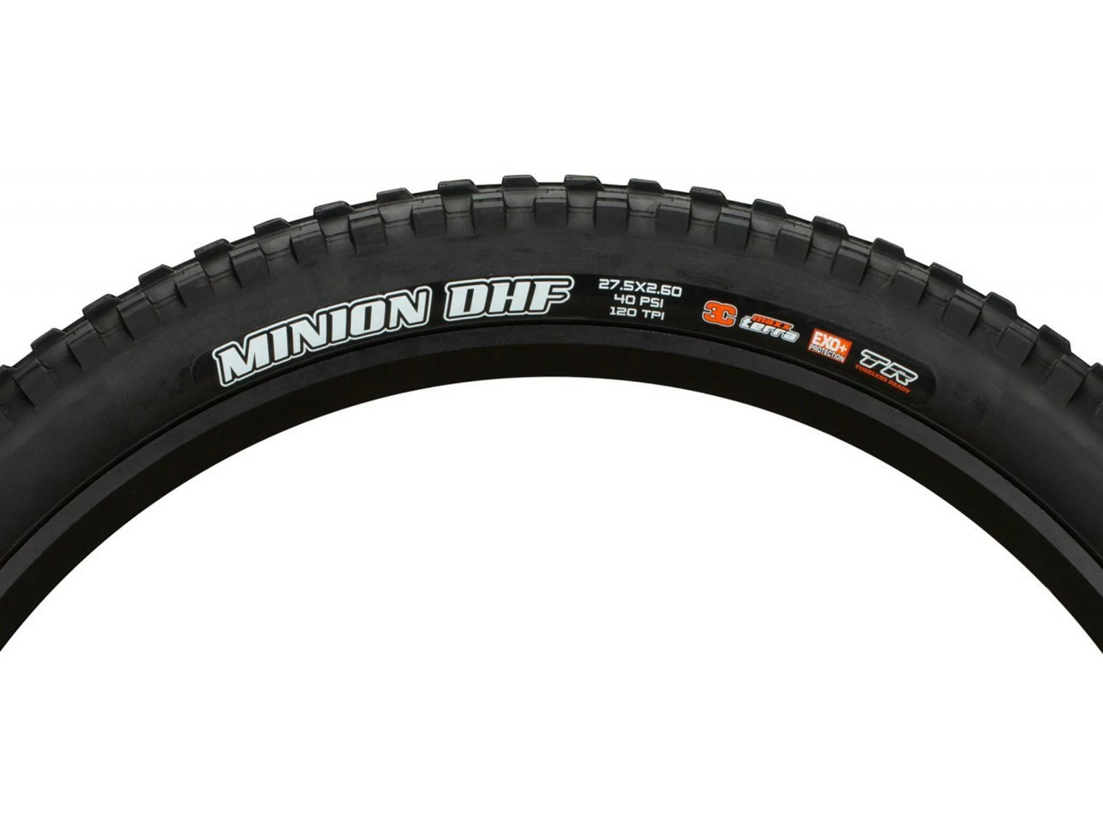 MAXXIS Minion DHF Pneu Souple MaxxTerra Exo+ WT TR - 27,5 X 2,6 Pouces – Image 3