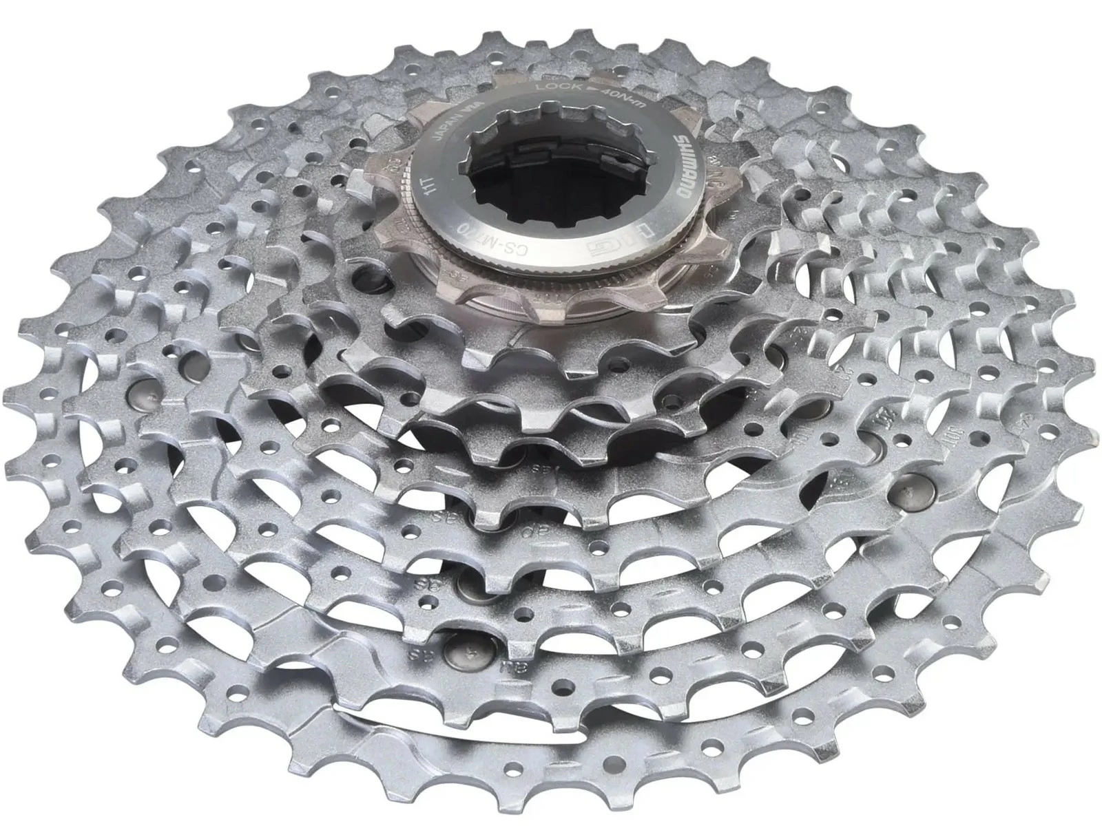 SHIMANO Cassette 9v CS-M770 11-34 – Image 2