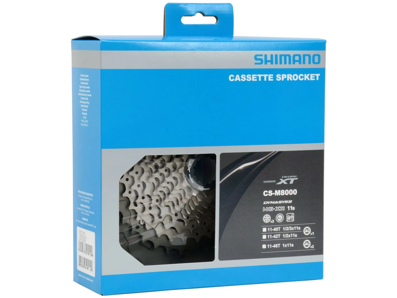 SHIMANO Cassette VTT DEORE XT CS-M8000 11 Vitesses 11-42 – Image 5