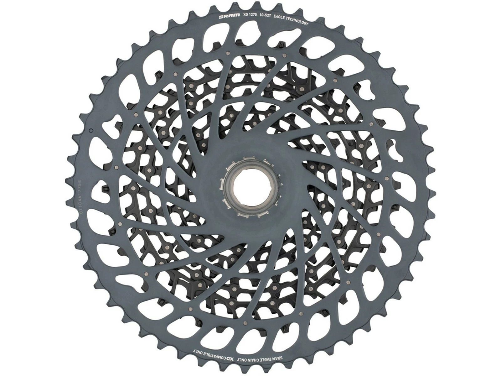 SRAM Cassette GX Eagle 12 Vitesses 10-52/10-50 Dents XG-1275-B1 Noir – Image 2