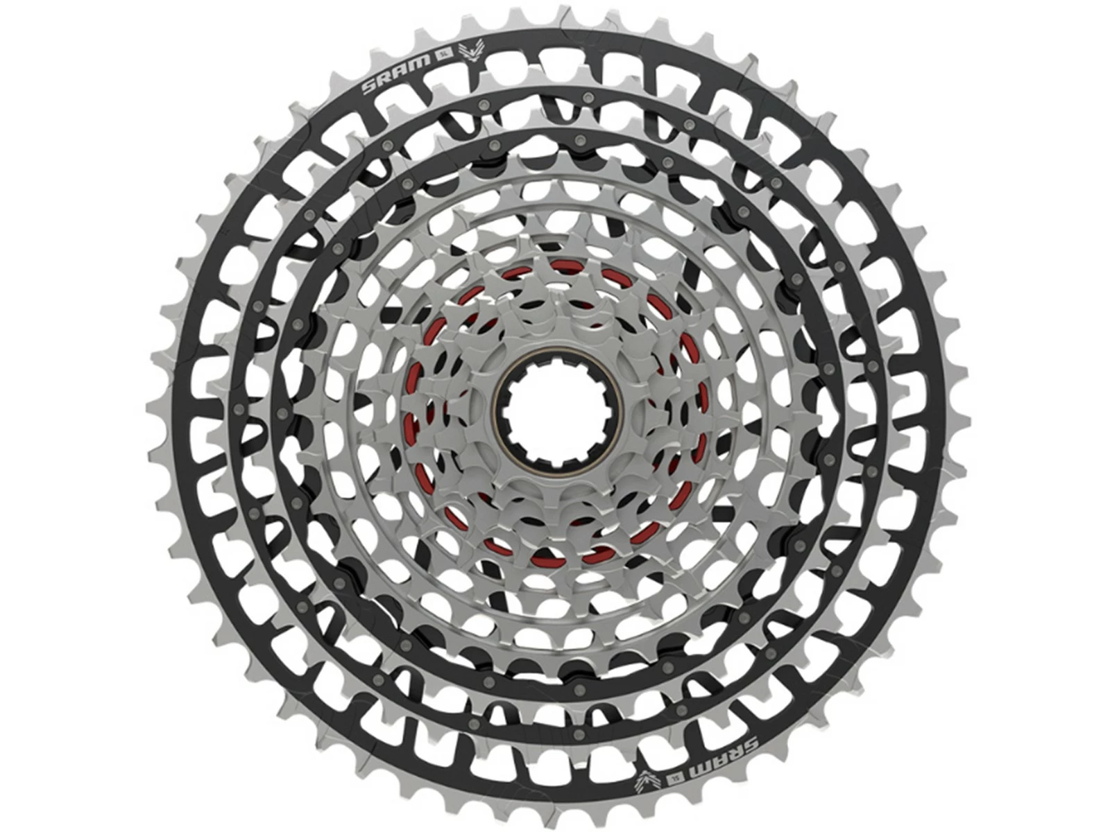 SRAM Cassette XX SL XS-1299 T-Type Eagle 12v 10-52 Argent Noir