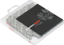 SRAM Chaîne PC X01 12v Eagle 126 Maillons Silver + Power Lock