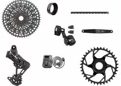 SRAM Groupe Complet X0 T-TYPE Eagle Bosch E-VTT 104 BCD 12v 36 Dents 10-52
