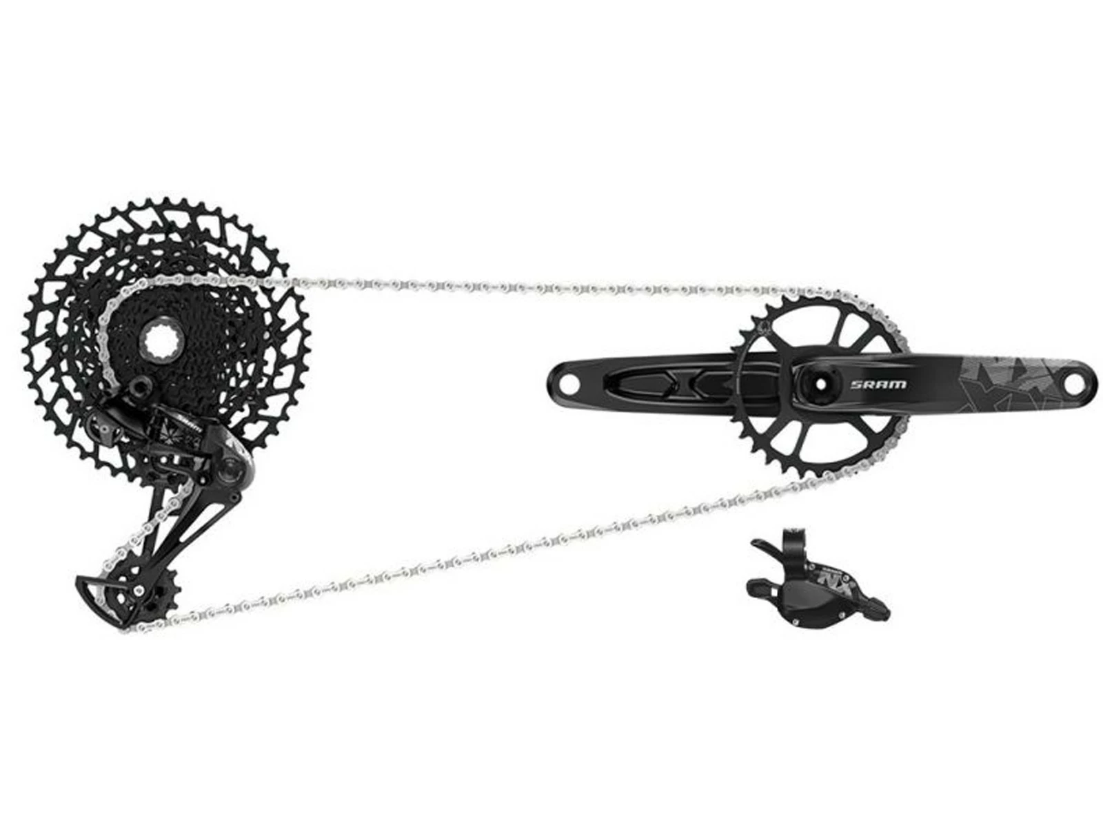 SRAM Groupe Sram NX Eagle Mono DUB 12v 32 Dents 175mm
